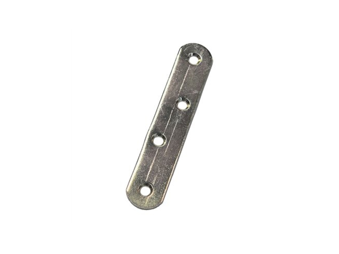 Unión de placa recta Plc01 bicromatada 100 x 19 mm Micel