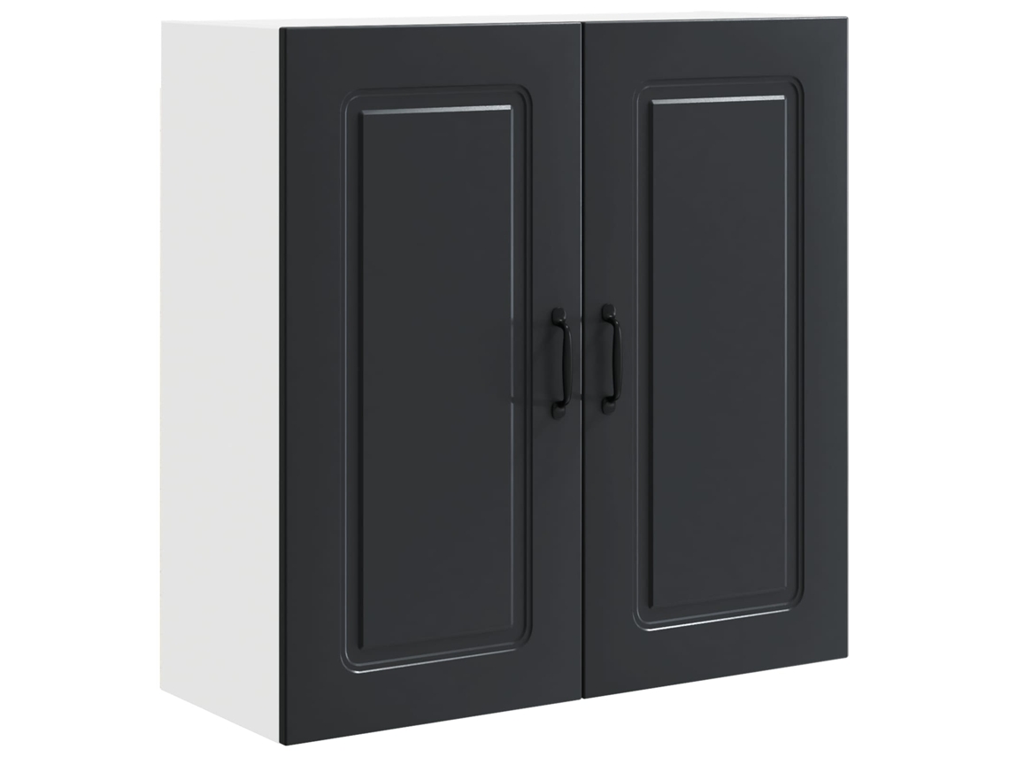 Mueble de cocina Kalmar negro 80 x 31 x 80 cm EXCLUSIVO DE LA CASA