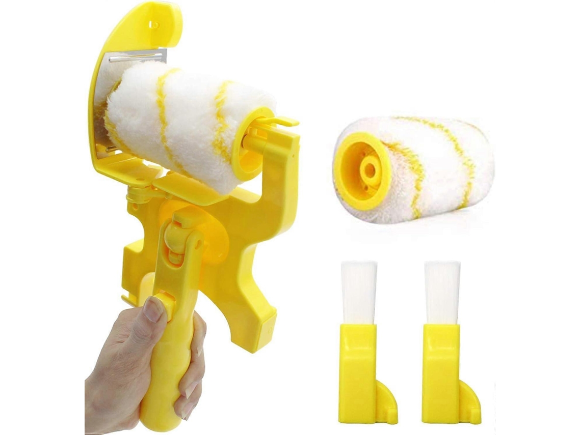 Rodillo De Pintura Multifuncional Manual, Herramienta Portátil Para Bordes Y Esquinas, Ideal Para Pintura Diy