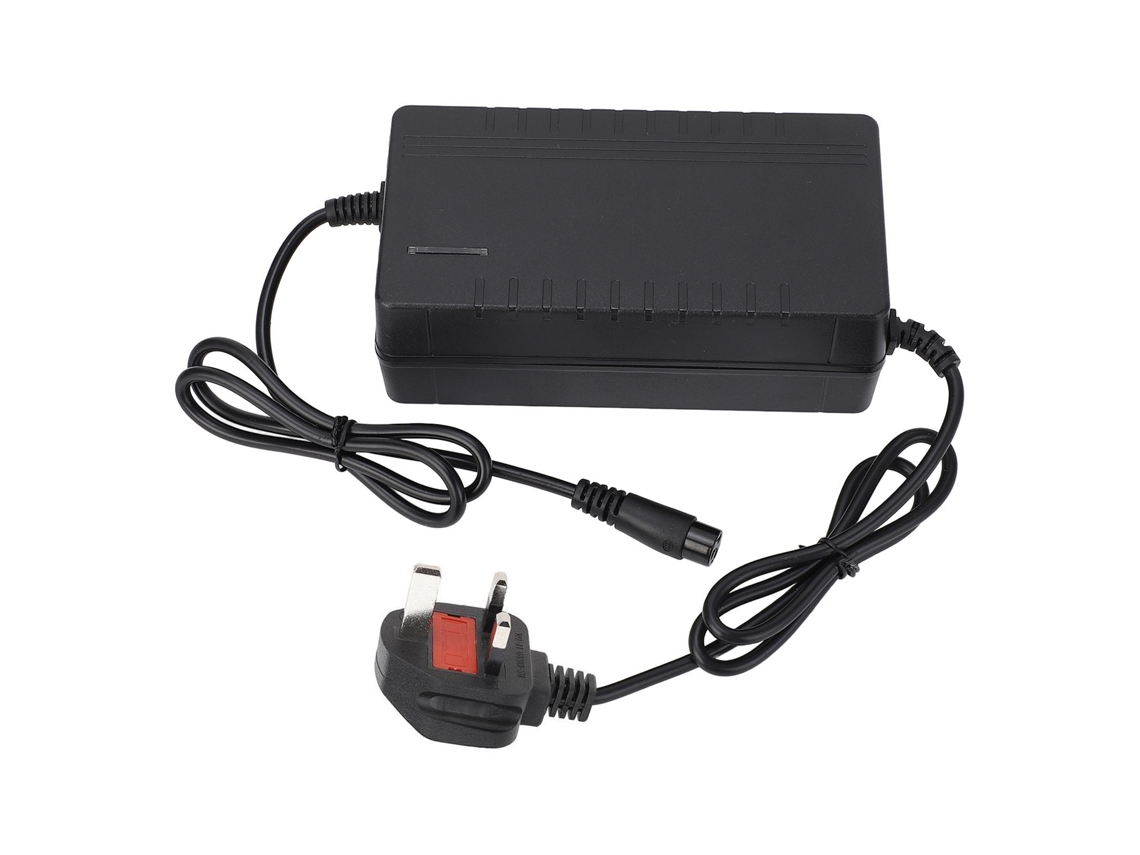 Cargador De Batería De Litio Para Patinete Eléctrico Dc 54,6v 2a Para Patinete Eléctrico M4 De 10 Pulgadas Con Enchufe Británico