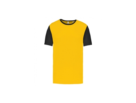 Camiseta de Niña PROACT Multicolor Poliéster Amarillo (4/6 Años)