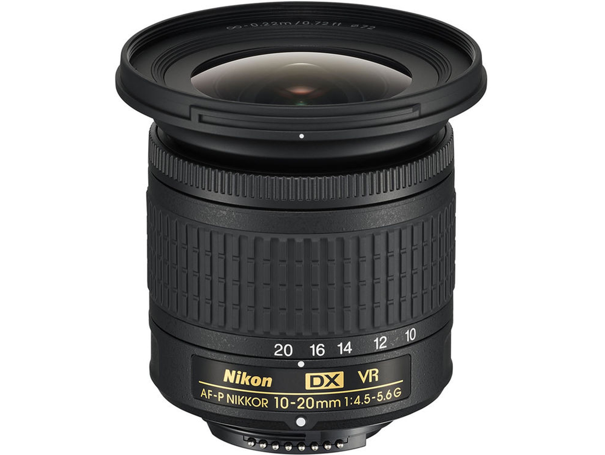 Objetivo NIKON AF-P DX NIKKOR 10-20mm f/4.5-5.6G VR (Negro - Encaje: Micro 4/3)