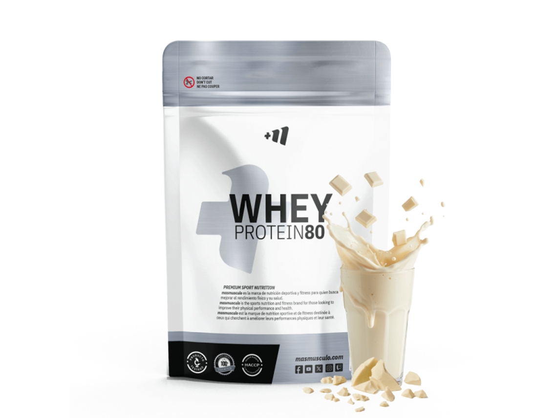 Whey Protein80 - 500g Chocolate Blanco Masmusculo