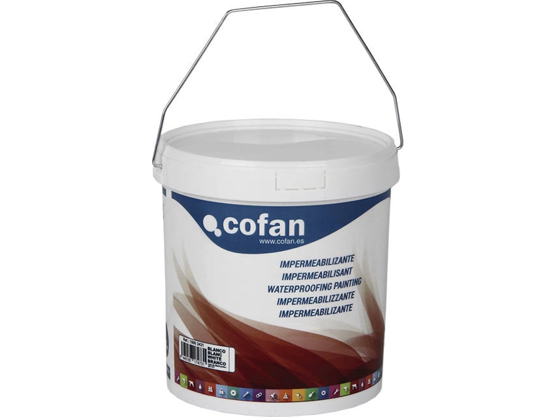 Revestimiento Impermeabilizante para Interior y Exterior COFAN  Gris (4L)