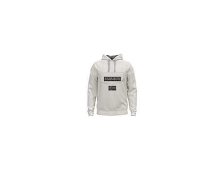 Sudadera con Capucha NAPAPIJRI Burgee Blanco (3XL)