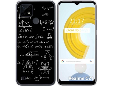 Carcasa Realme C21 TUMUNDOSMARTPHONE Formulas Multicolor