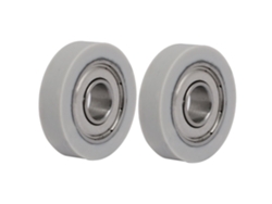 Rodamiento De Bolas Con Revestimiento De Pu De 6 Mm X 20 5 Color Gris.