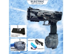 Pistola de agua eléctrica Rosewell de 500 ml, juguete de agua automático de alta presión para piscina de verano.