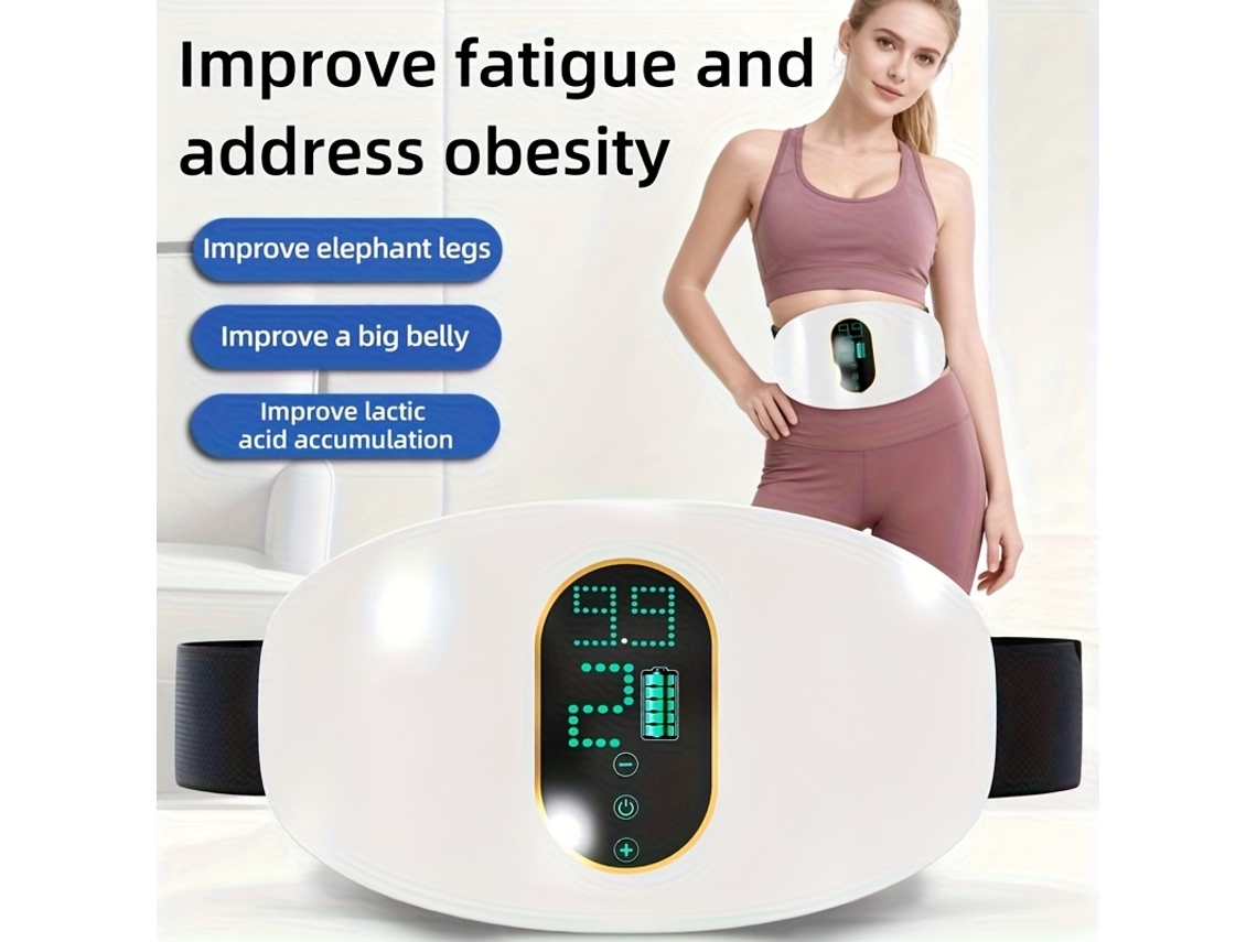 Portátil - Es Un Masajeador Multifuncional. Es Portátil Y Apto Para Usar En El Abdomen Y Las Piernas, Ayudando A Relajar La Mente Y El Cuerp