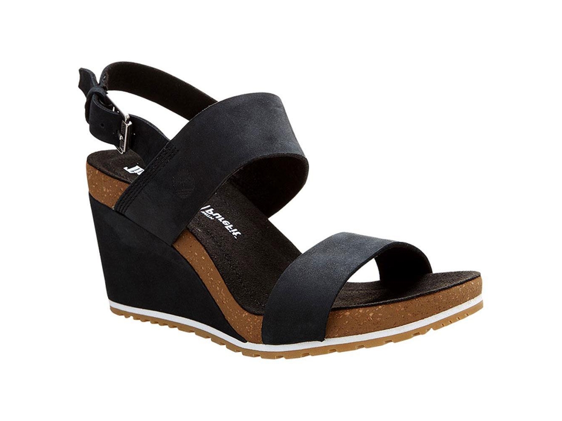 Timberland capri sunset wedge black sale