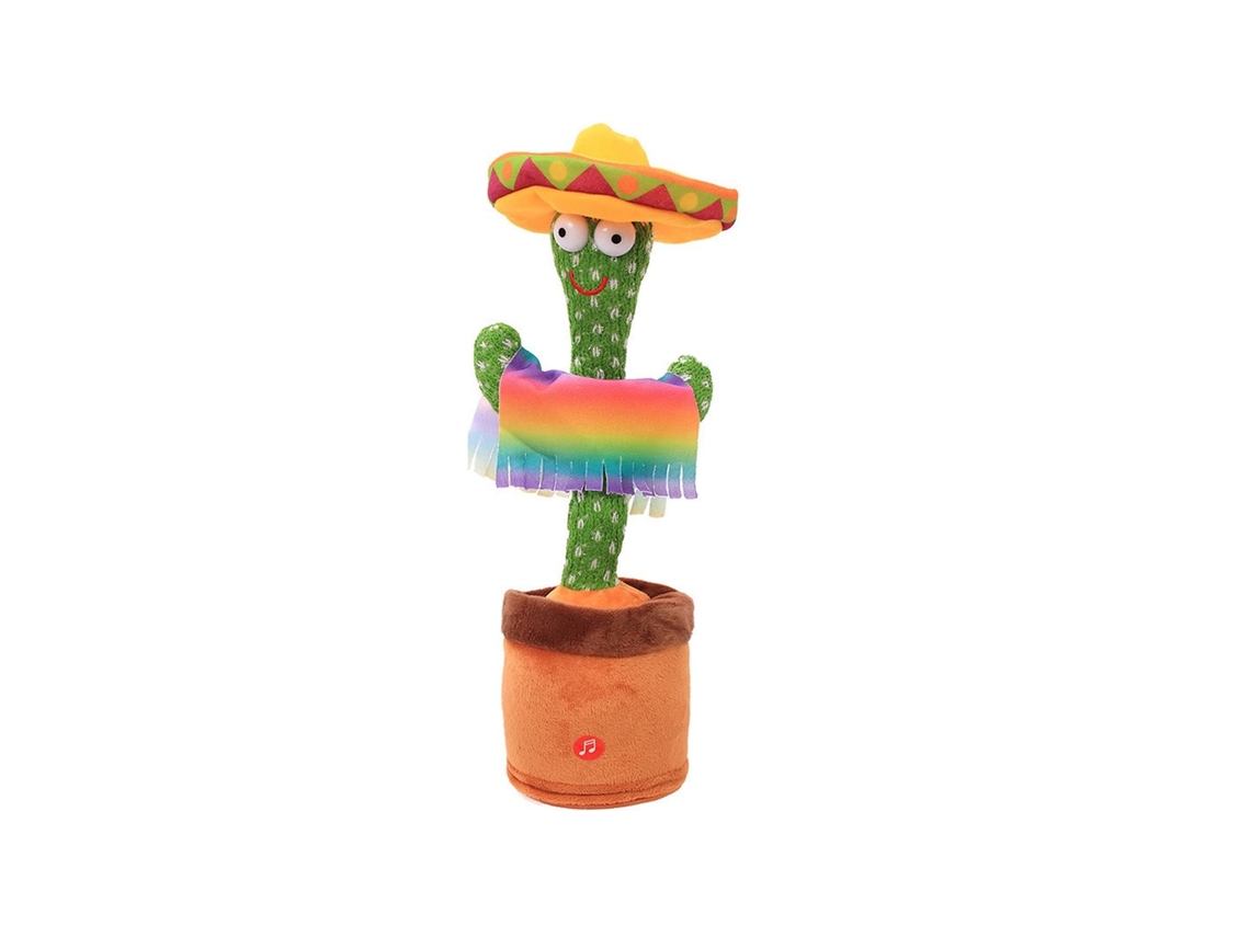 Cactus Bailando Peluche Hablando Juguete Infantil México Cuich
