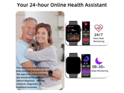 Reloj Inteligente (asistente De Voz Con Ia, Monitoreo De Salud)