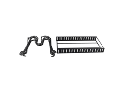 Organizador De Ollas Ajustable Para Debajo Del Gabinete, Estante De Hierro, Soporte De Doble Capa Multicapa Para Cocina.