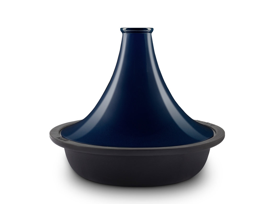La Fonderie 1890 Tajine de Hierro Fundido esmaltado TINGHIR (2.5 L- Azul)
