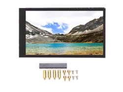 Pantalla Ips De 4.0 Pulgadas Para Raspberry Pi 3b 4b, 800x480, 60fps, Interfaz Dpi