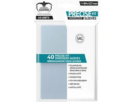Fundas ULTIMATE GUARD Ultimate Guard Precise-Fit Sleeves Oversized Transp(40)