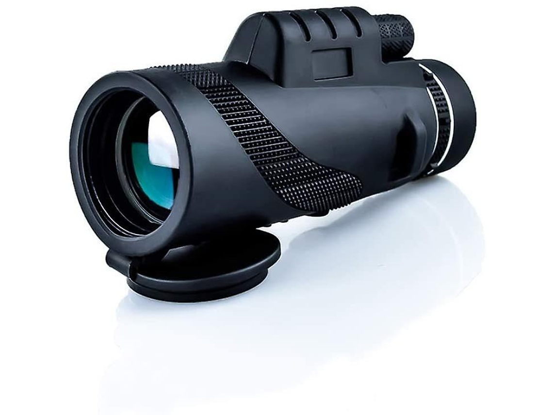 Telescopios monoculares 12x50 IP68 con zoom, visión nocturna baja, observación de aves, caza, senderismo, acampada, color negro Yizhood