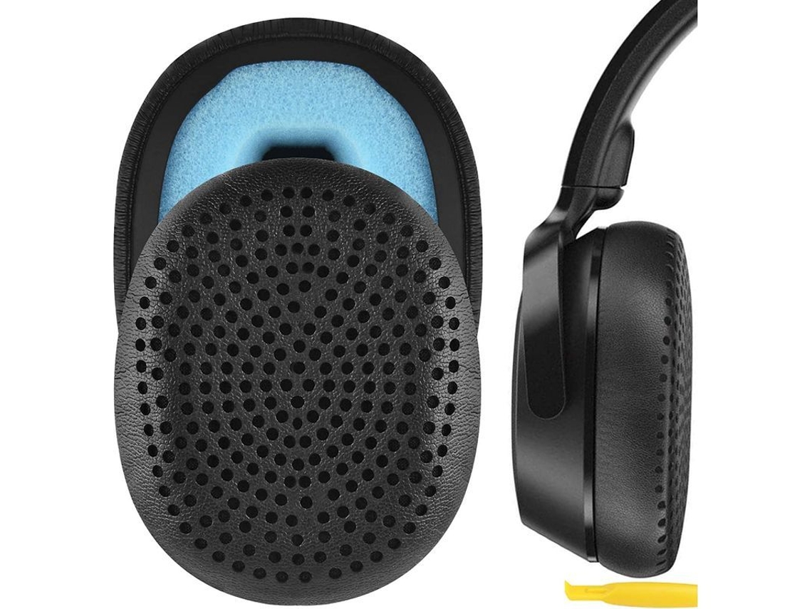 Almohadillas De Repuesto Para Auriculares Inalámbricos Skullcandy Riff, Piezas De Reparación, Color Negro.