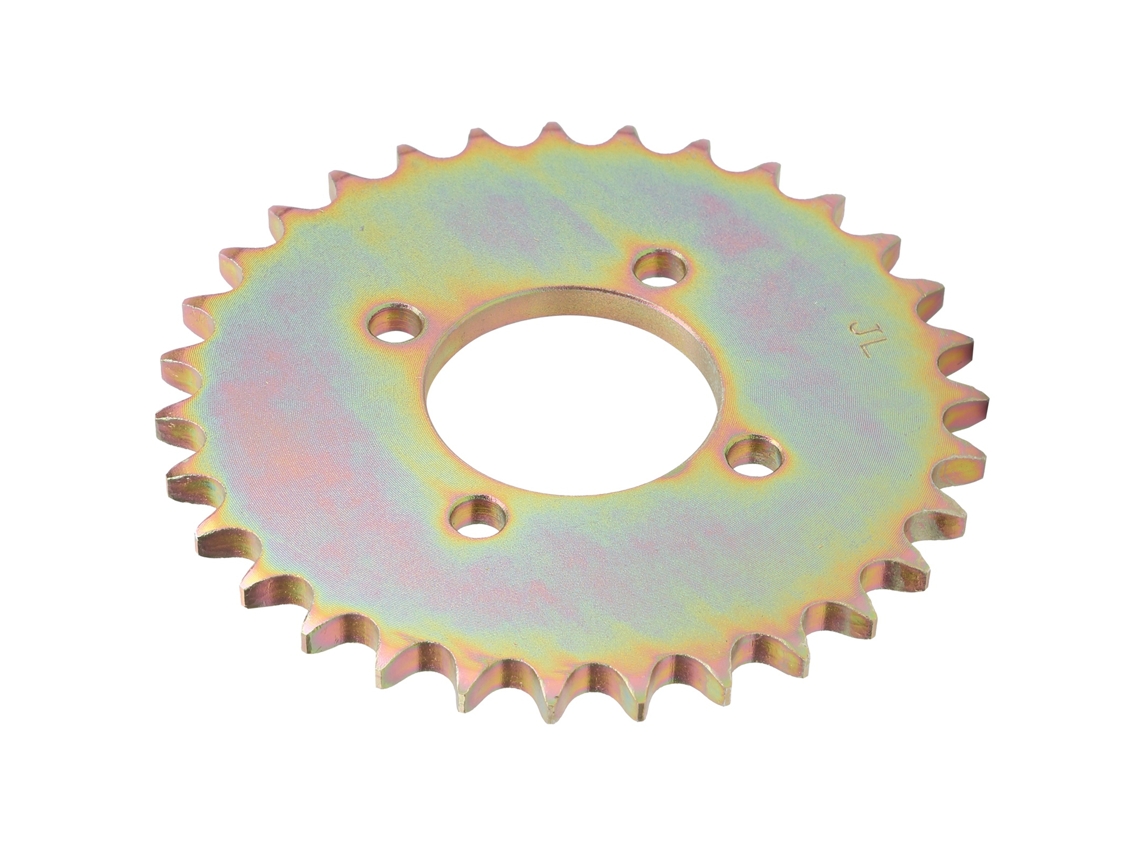 Engranaje De Acero Reforzado De 31 Dientes, 530, De Una Sola Velocidad, Para Motocicleta.