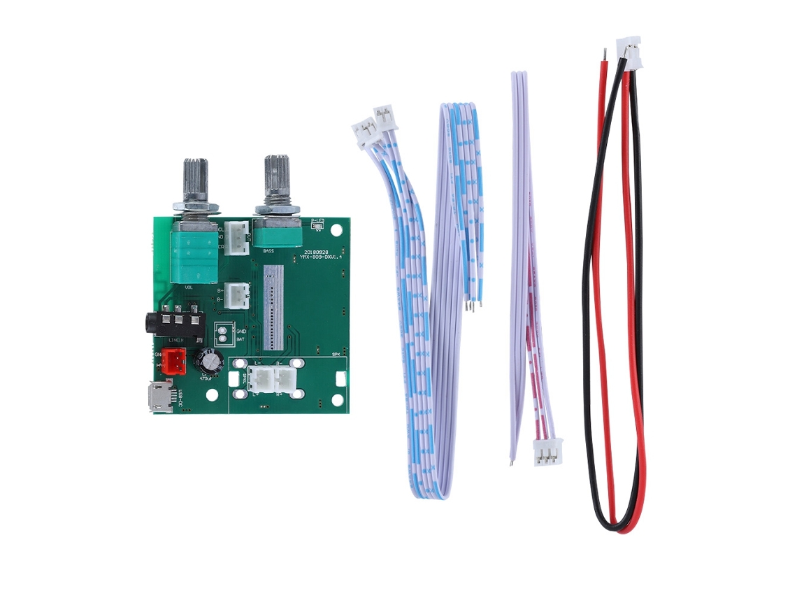 Mali módulo de Placa de Amplificador Estéreo Digital Bluetooth 5.0 20w 5v 2.1 Canais