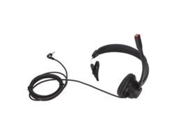 Fone De Ouvido Para Telefone 2.5mm Com Microfone Redução De Ruído Unilateral Para Atendimento Ao Cliente Escritório
