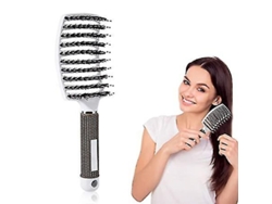 Peine Para El Cabello Con Masajeador De Cabeza, Peine De Nailon Para Peinar El Cabello 0026, Herramienta De Belleza Para Salón.