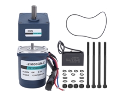 Micromotorreductor de 6 W CA 220 V, velocidad fija con reductor XD2IK06GNC