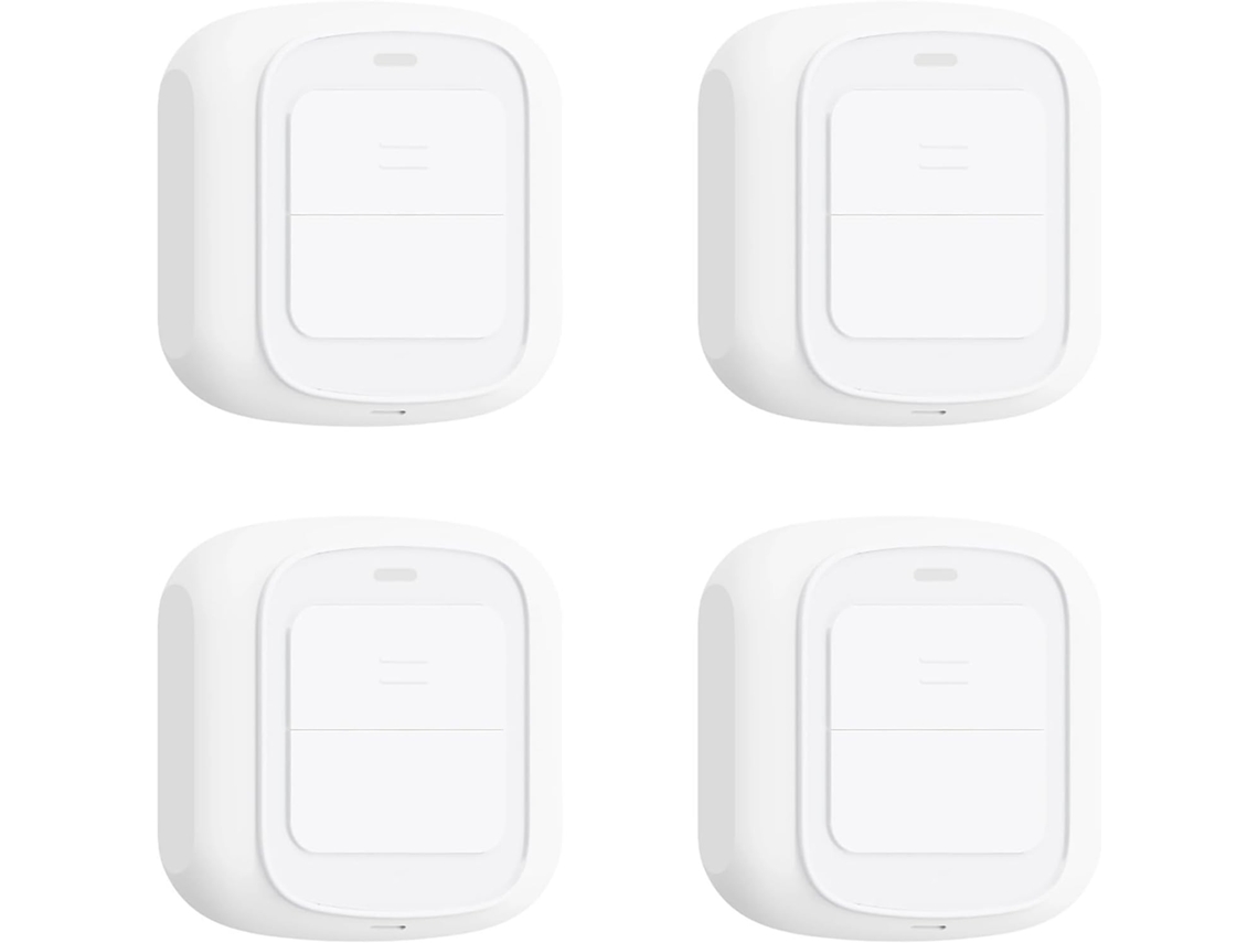 4 Interruptores De Escena Tuya Con Botón Wifi, Interruptor De Pared Inteligente, Bajo Consumo De Energía.
