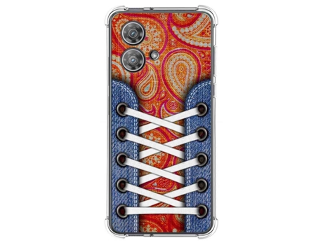 Funda Neo Diseño Zapatillas para Motorola Edge 40 Neo 5G TUMUNDOSMARTPHONE Silicona Multicolor