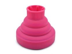 2026-difusor Plegável Para Secador De Cabelo De Silicone Portátil Para Viagem Vermelho Rosa