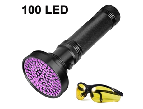 PG0268/100LED Linterna UV (Luz UV) Gafas de protección UV TUSERXLN