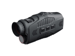 Dispositivo de visión nocturna infrarroja monocular de 1080p Zoom digital 5X Distancia de visión completamente oscura de 300 m para fotografía nocturna (negro) CHRONUS