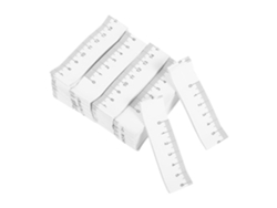 Cinta Métrica Desechable De Papel Blanco Ideal Tanto Profesionales