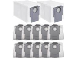 12 35a/35s, Paquete De Bolsas Para Aspiradora Compatibles Con Piezas Roborock Qv