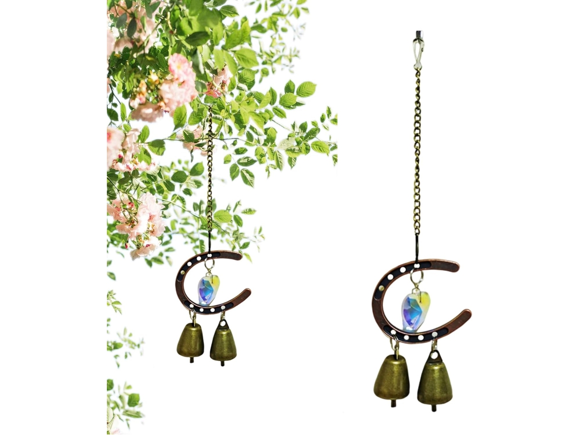 Decoración Con Campanillas De Viento: Adorno Para Meditación, Campanilla De Viento En Forma De Herradura, Decoración
