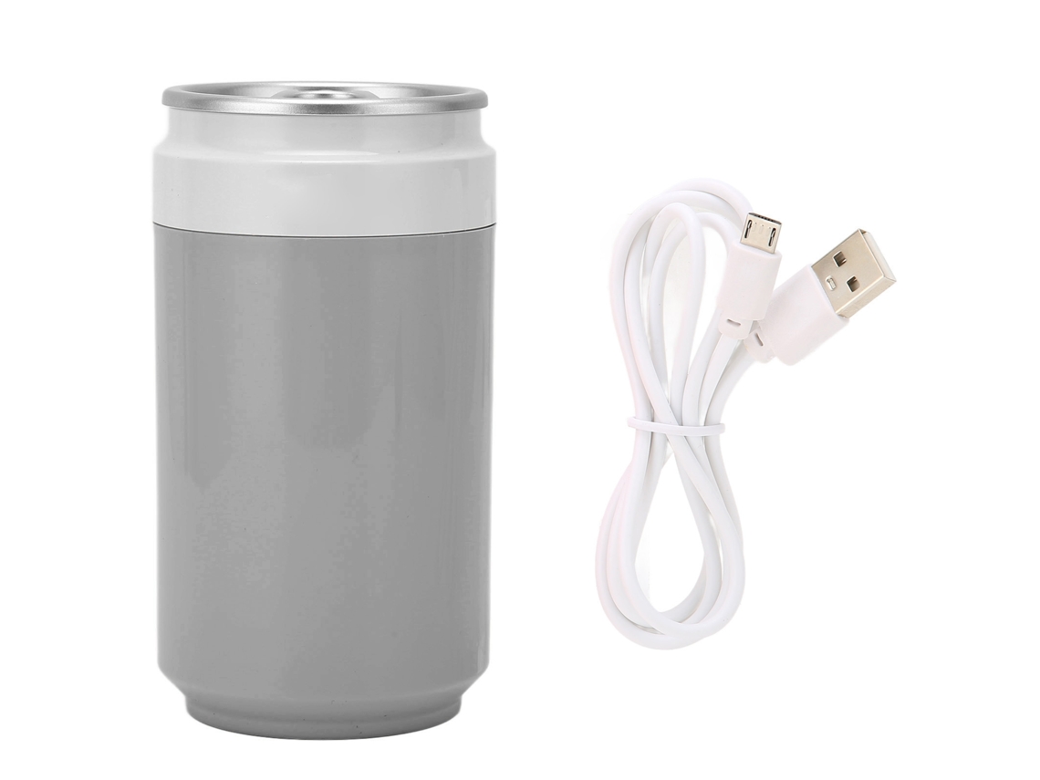 Humedificador (difusor De Aceites Esenciales Ultra Silencioso) Para Coche, Hogar, Oficina Y Viajes Con Luz Led Y Usb