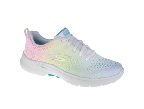 Zapatillas SKECHERS Go Walk 6 Mujer (38,5 eu - Azul)