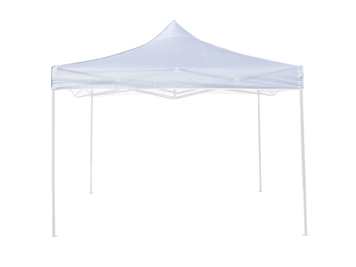 Cobertura Impermeável Branca 3x3 Para Substituição De Gazebo Dobrável