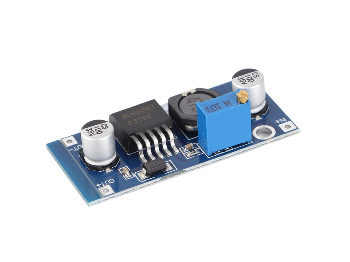 Módulo Convertidor Cc-cc Xl6009e1, Elevador Ajustable De 3v-32v A 5v-35v 4a