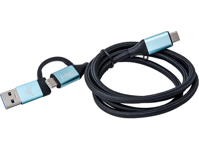 Cable USB I-TEC (USB - 1 m - Negro)