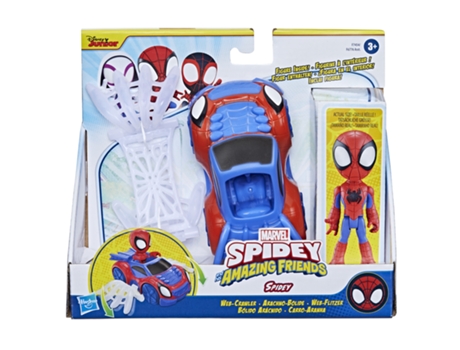 Marvel Spidey y su superequipo, Juguete Bólido arácnido Figura SPIDEY AND HIS AMAZING FRIENDS 3 Años