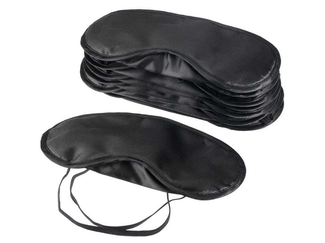10 Antifaces Para Dormir Con Almohadilla Nasal, Material Suave, Opacos Y Transpirables.