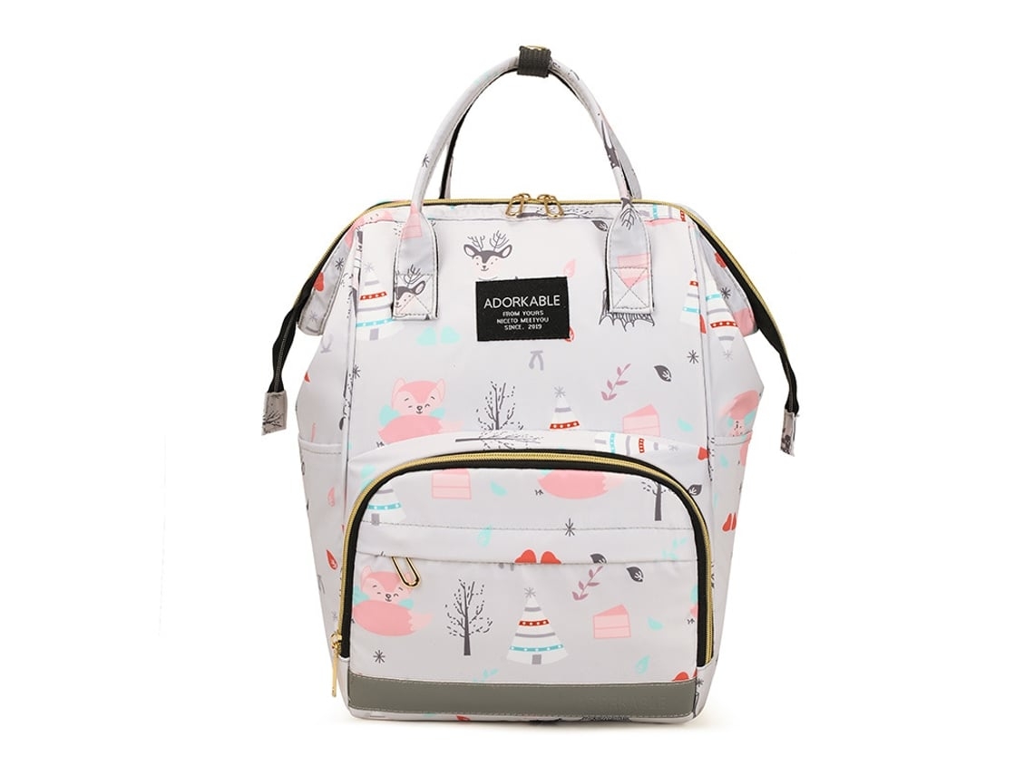 Mochila De Maternidad Bolsa De Pañales De Nylon Adecuada Para Viajes Y Actividades Al Aire Libre Yunzii