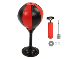 Pelota De Boxeo Para Mesa Con Resorte De Acero Y Cuero Sintético Para Aliviar El Estrés Y Para El Entrenamiento Físico Infantil.