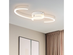Lámpara de techo LED Nettlife para salón, 24 W, moderna, 3000 K, para pasillo y cocina