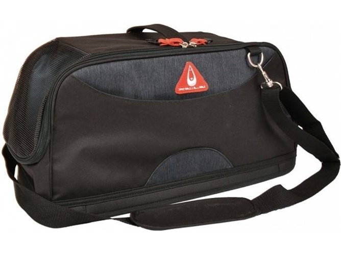 Transportín para Perros y Gatos DUVO (Negro - 47x22x22cm - Hasta: 6 Kg - S - Porte Pequeño)