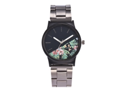 Elegante Reloj De Pulsera Unisex De Cuarzo Con Brazalete De Acero, Informal, Regalo De Moda.