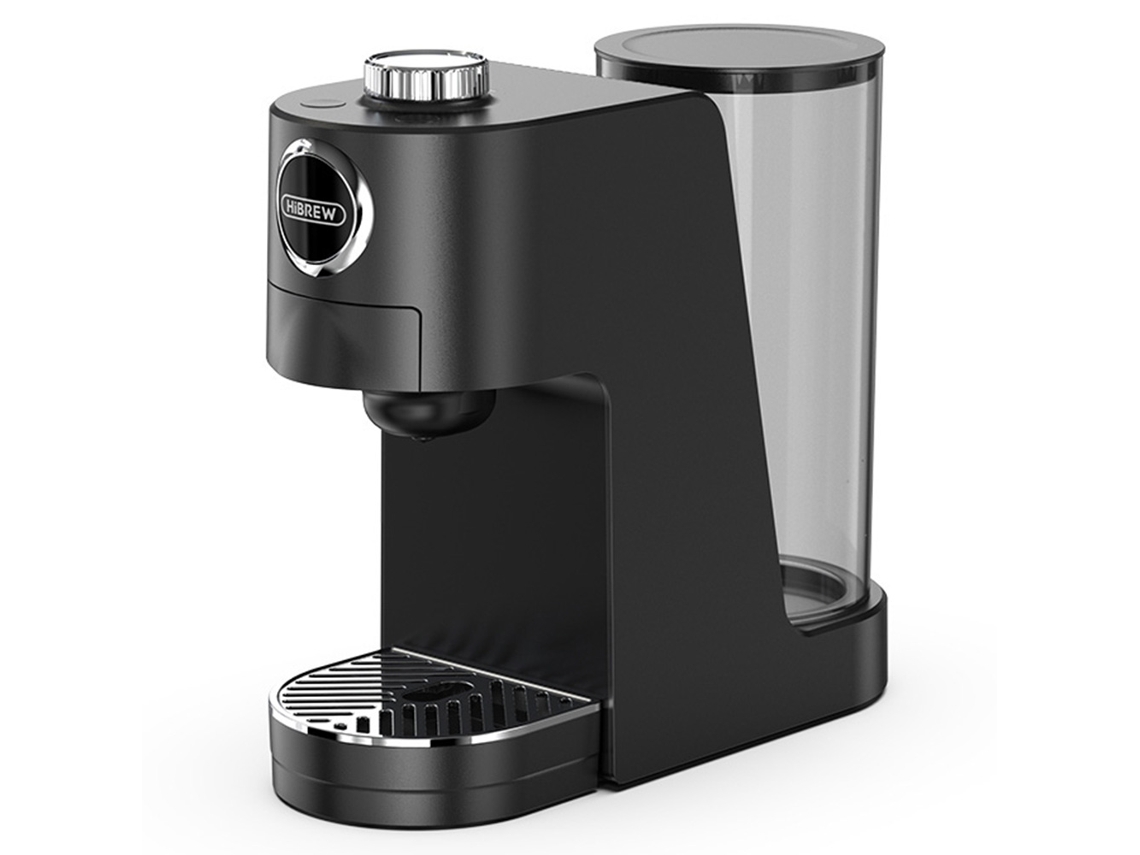 Cafetera 3 en 1 Hibrew H3c, 20 bares, compatible con cápsulas y café molido, color negro