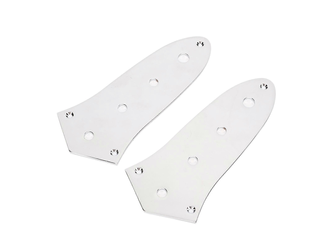 2 placas de control de potenciómetro de bajo volumen, de metal (repuesto)