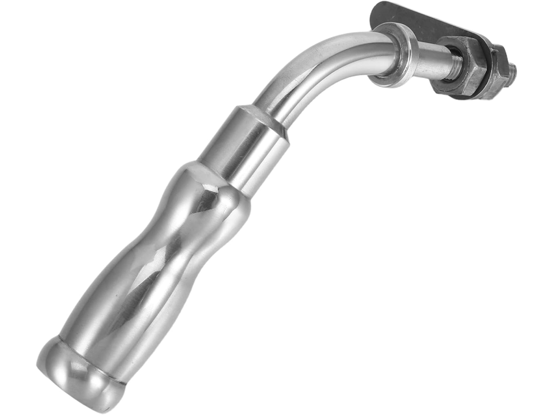 Manija De Puerta De Chimenea De Acero Inoxidable, Diseño Elegante, Antideslizante, Segura Y Fácil De Limpiar.